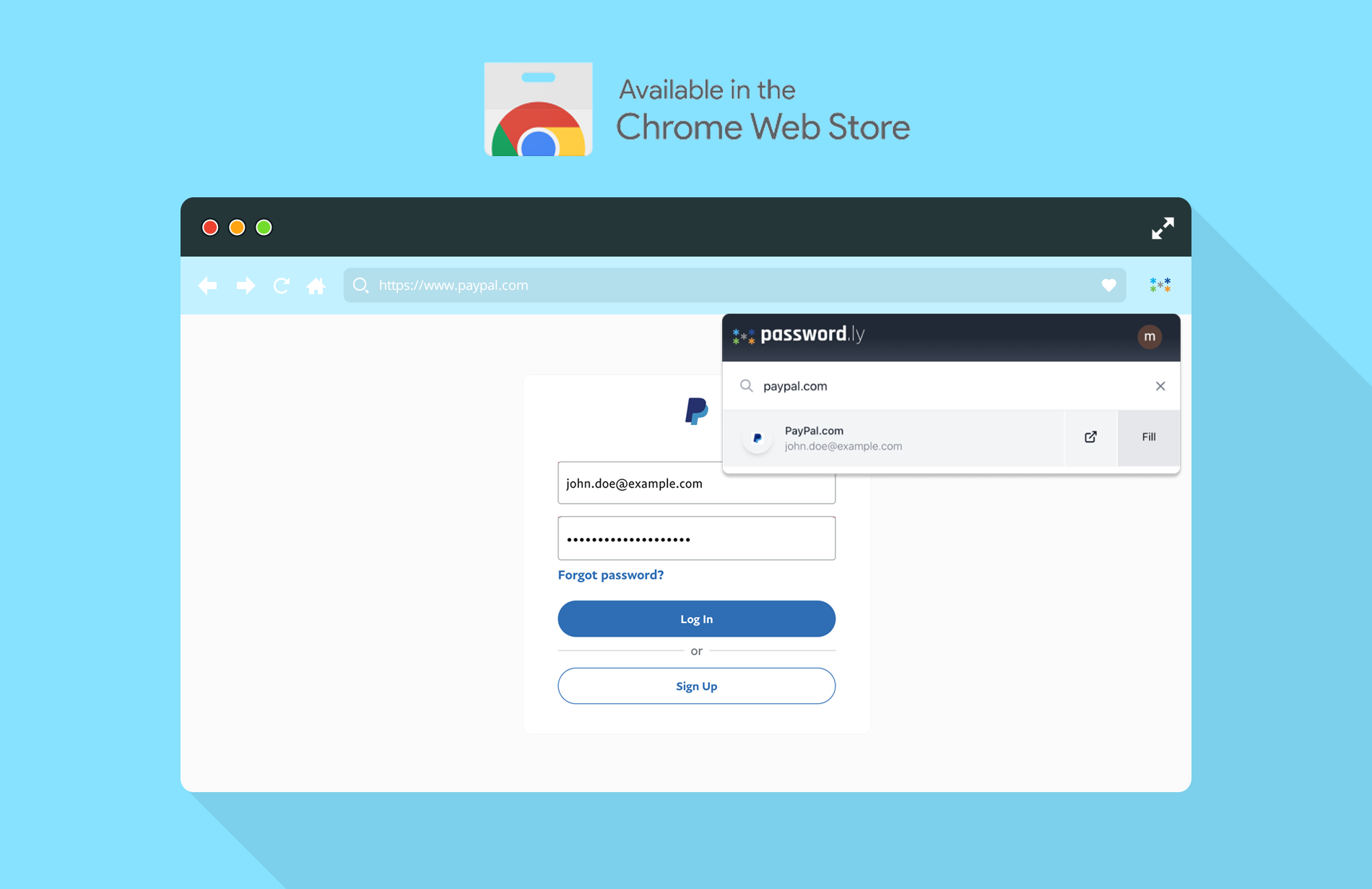 Password.ly Chrome extension is now available
